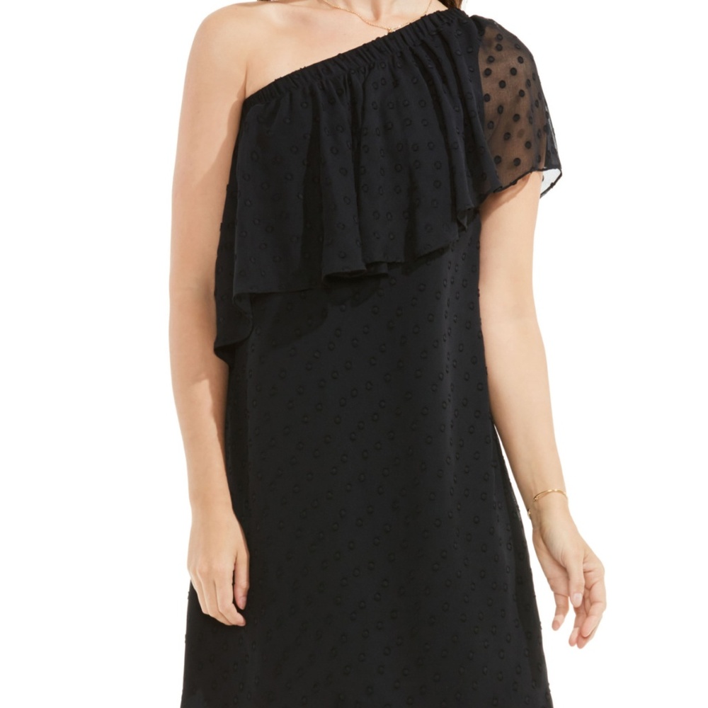 Vince Camuto Women-Dot Jacquard One Dress